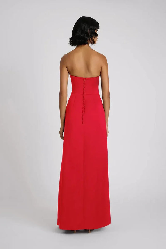 Eliya Deanna Gown Red - Dresses