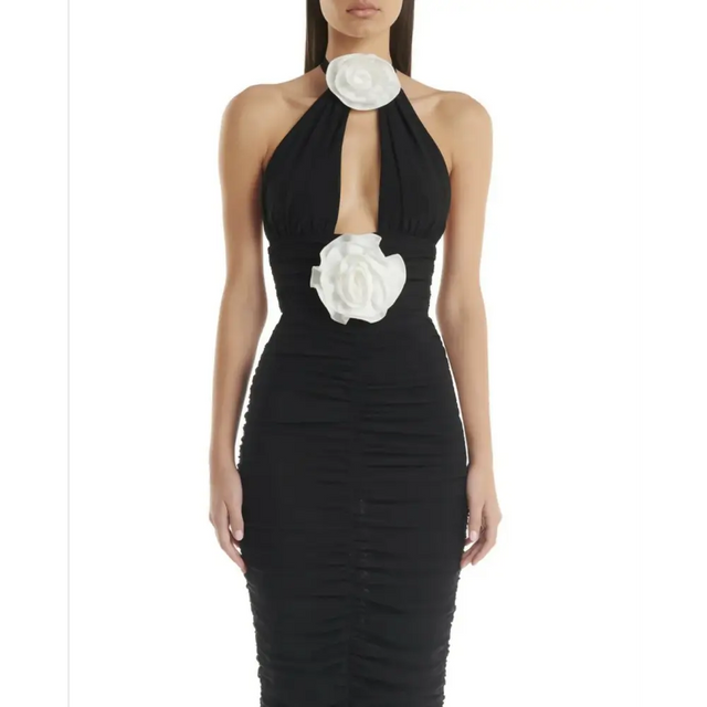 Eliya The Label Alanna Dress Black Size XL