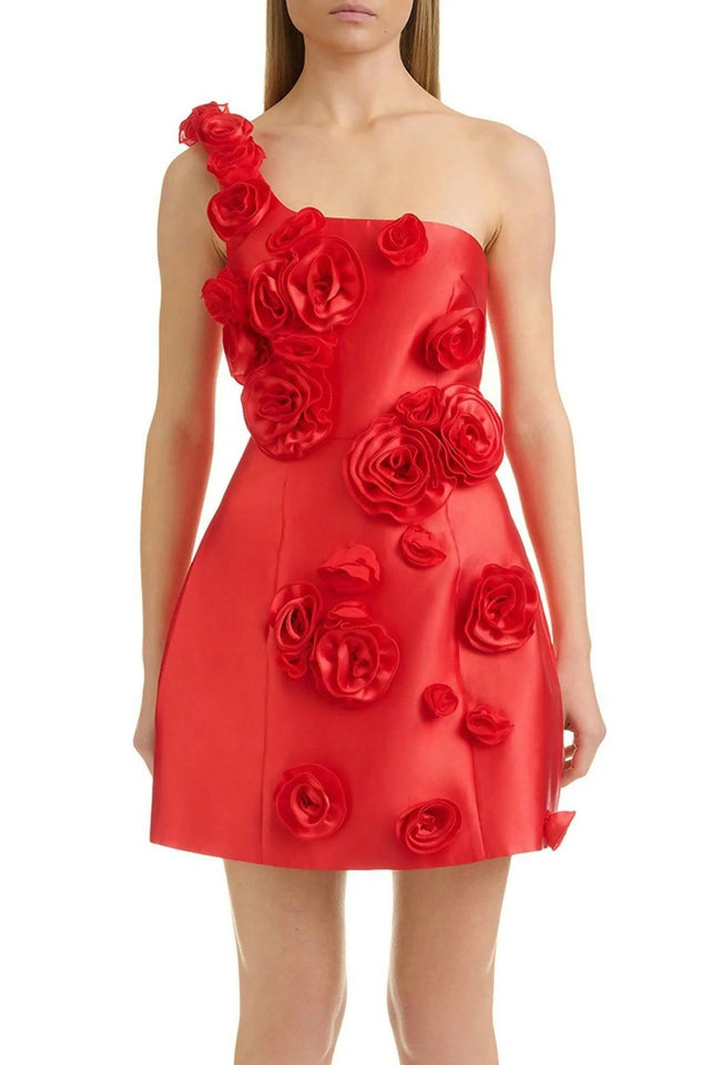 Eliya The Label Amara Mini Dress Red Size 8 10 - Dresses