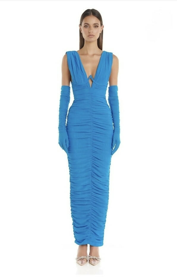 Eliya The Label Anna Dress Blue - Dresses