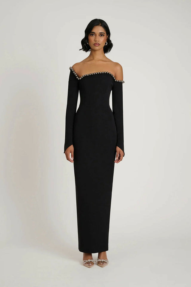 Eliya The Label Auri Gown Dress Black - 6 / Black - Dresses