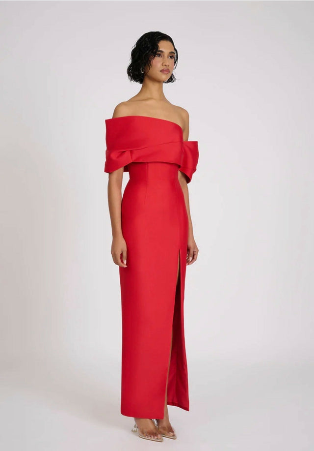 Eliya The Label Eleisha Dress - 12 / Red - Dresses