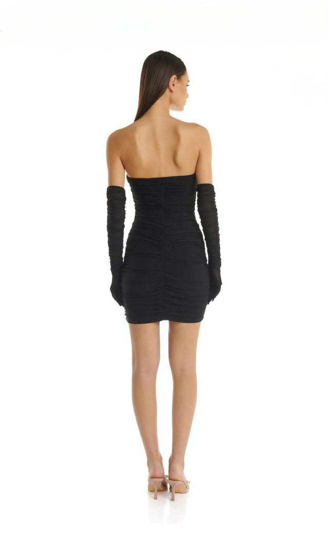 Eliya The Label Jordyn Dress Black Size L/AU12 - Dresses
