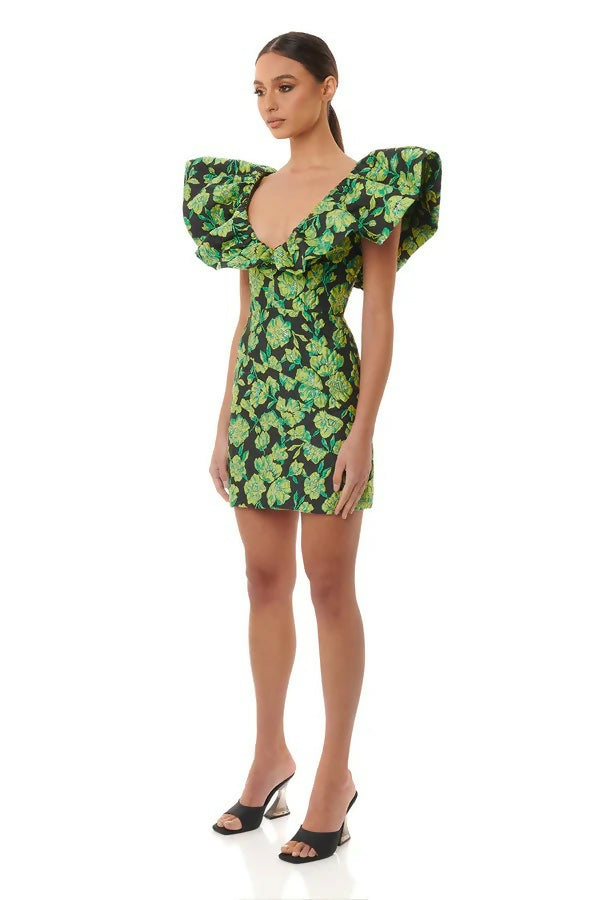 Eliya The Label Lindsey Dress - 10 / Green - Dresses