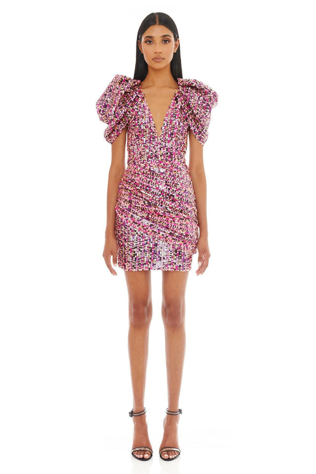 Eliya The Label Marnie Mini Dress Size 8 10 & 12 - 8 / Multi - Dresses