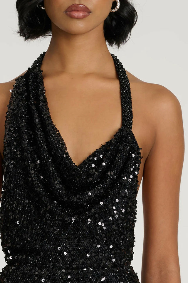 Eliya the Label Mulia Gown - 8 / Black - Dresses