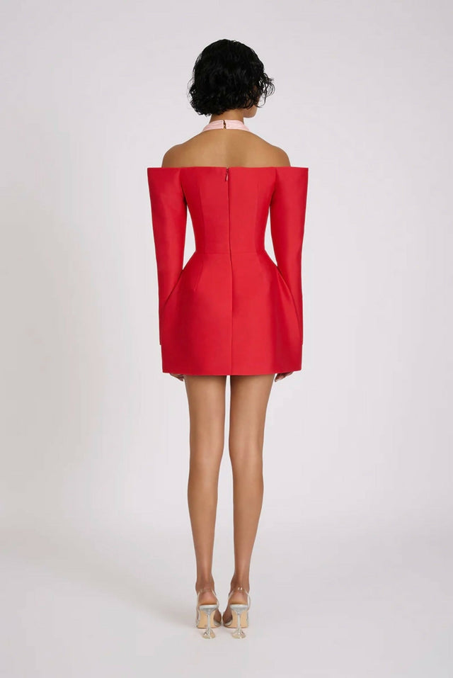 Eliya The Label Riley Dress - 8 / Red - Dresses