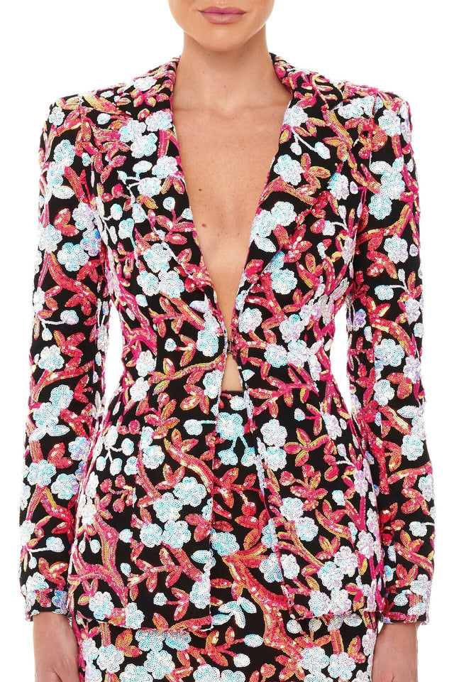 Eliya The Label Rosetta Blazer Print Size 12 14 - 12 / Print - Dresses