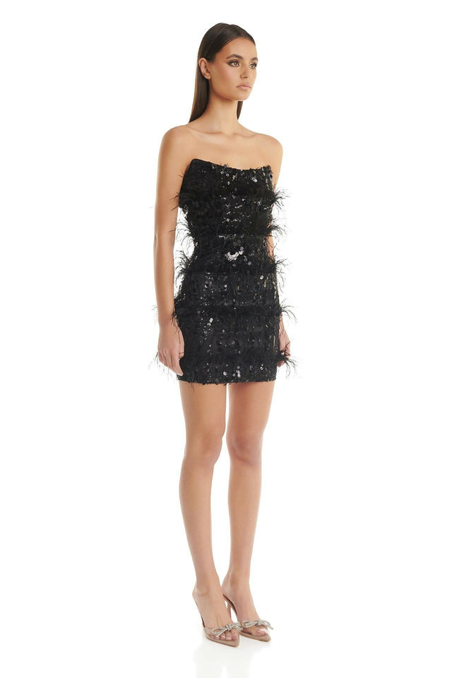 TiffanyDressBlackLeftSide_EliyaTheLabel