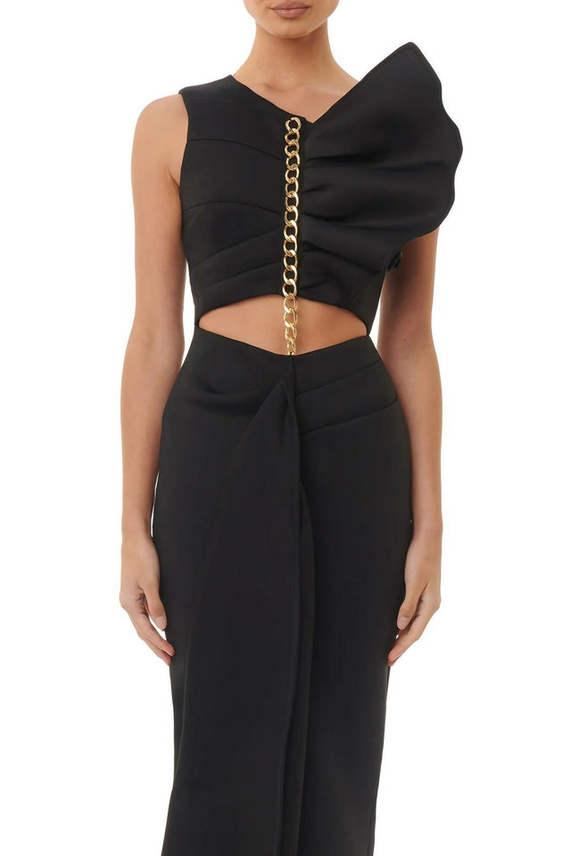 Eliya The Label Valorie Dress - 6 / Black - Dresses