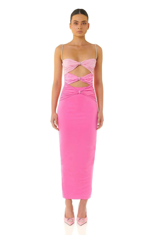Eliya the Label Zora Dress Pink Size S/AU 8 - 8 / Pink - Dresses