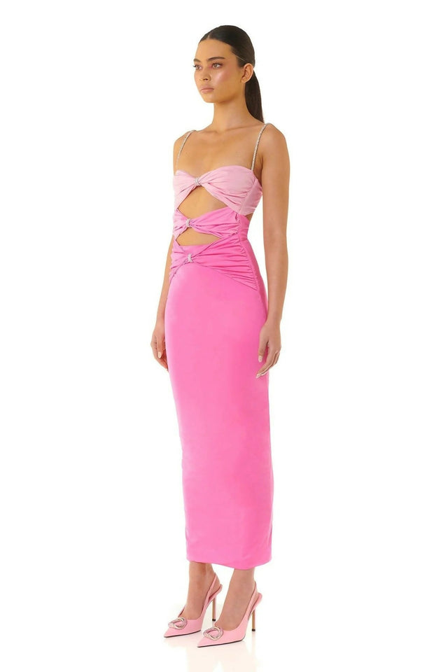 Eliya the Label Zora Dress Pink Size S/AU 8 - 8 / Pink - Dresses