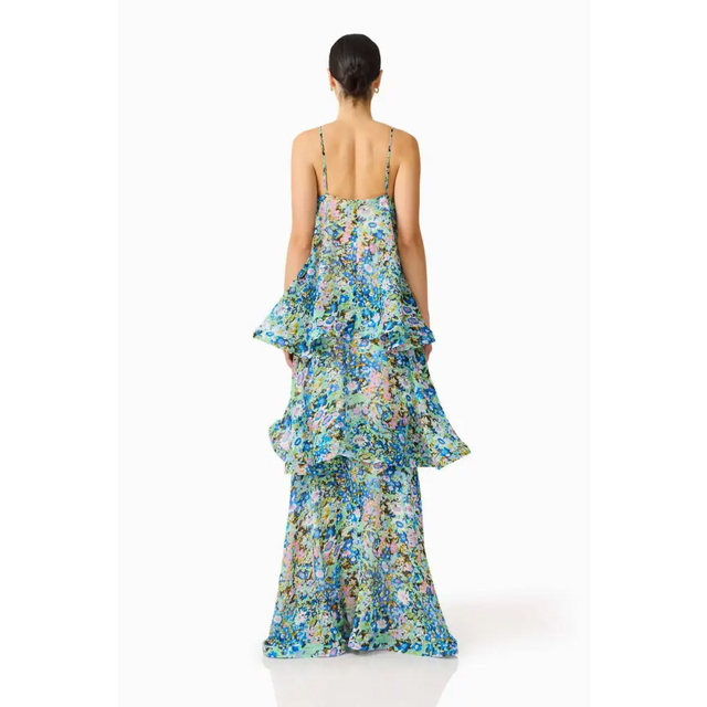 Elliatt Armani Tiered S - Floral / 8 - Dresses