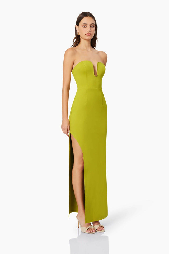 Elliatt Eden Maxi (Chartreuse) - Sale - Dresses