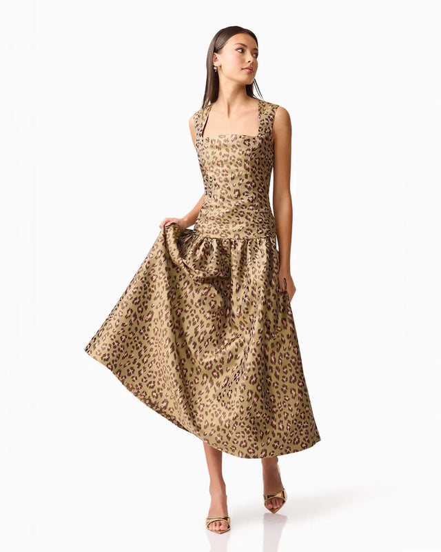 Elliatt Elara Midi Dress - 8 / Print - Dresses