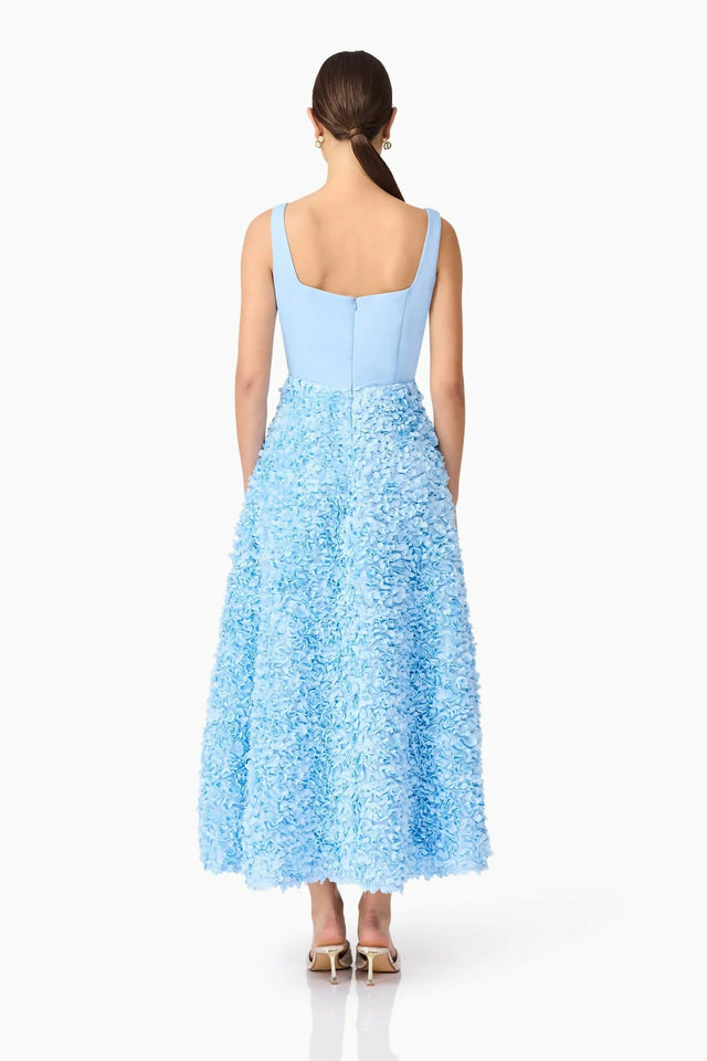 Elliatt Kaia Bow Maxi Dress Blue Size S / AU 8 - 8 / Blue - Dresses