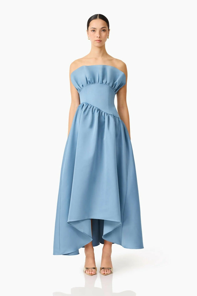 Elliatt Laurel Gown - Steele Blue Size 12 - 12 / Blue - Dresses