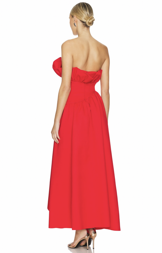 Elliatt Laurel Sleeveless Maxi Dress in Red M / AU 10 - Red / 10 - Dresses