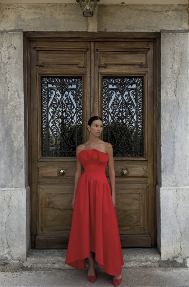 Elliatt Laurel Sleeveless Maxi Dress in Red M / AU 10 - Red / 10 - Dresses