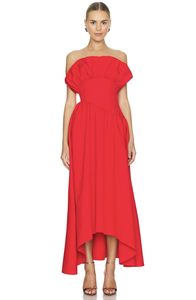 Elliatt Laurel Sleeveless Maxi Dress in Red size XXL/AU 16 - 16 / Red - Formal Dress
