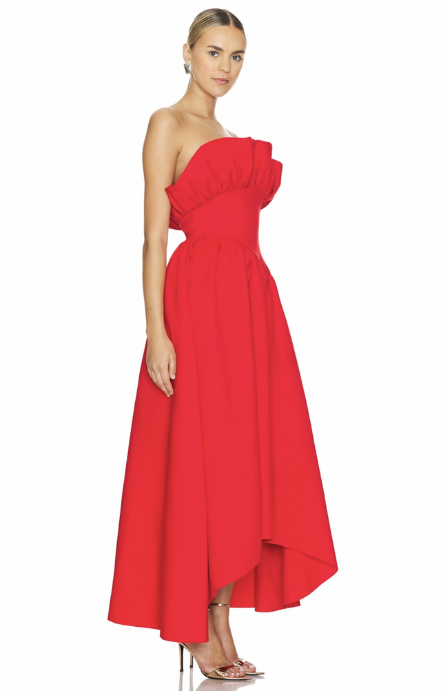 Elliatt Laurel Sleeveless Maxi Dress in Red size XXL/AU 16 - 16 / Red - Formal Dress