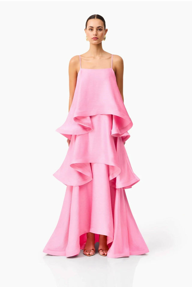 Elliatt Tilly Maxi Dress Pink Size 10 - 10 / Pink - Dresses