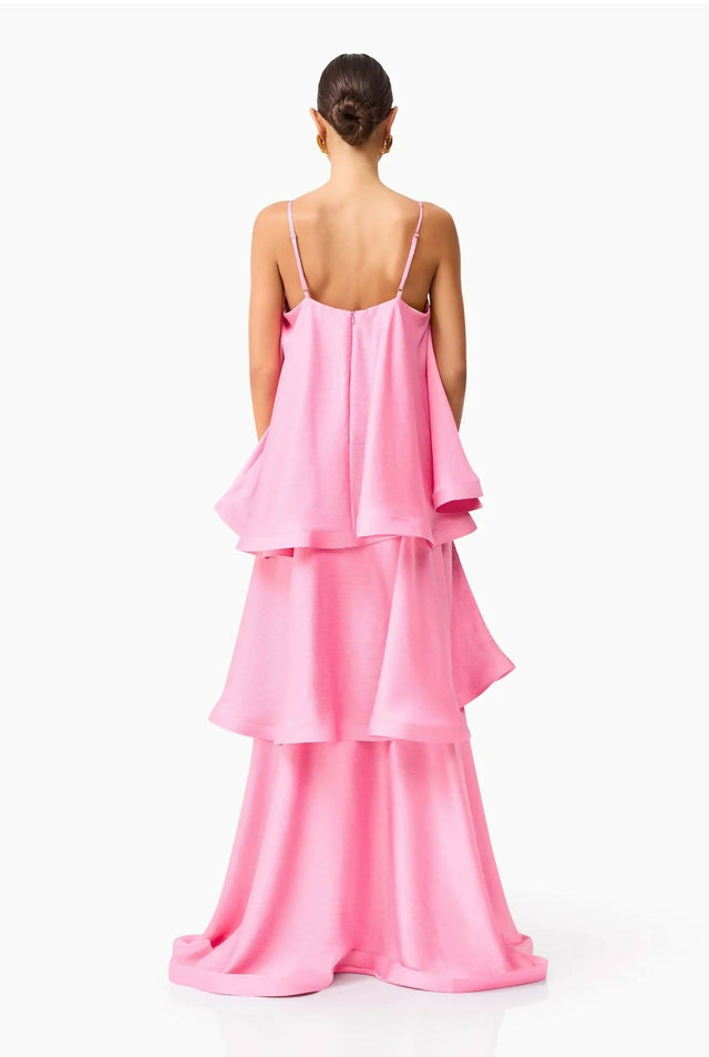 Elliatt Tilly Maxi Dress Pink Size 10 - 10 / Pink - Dresses