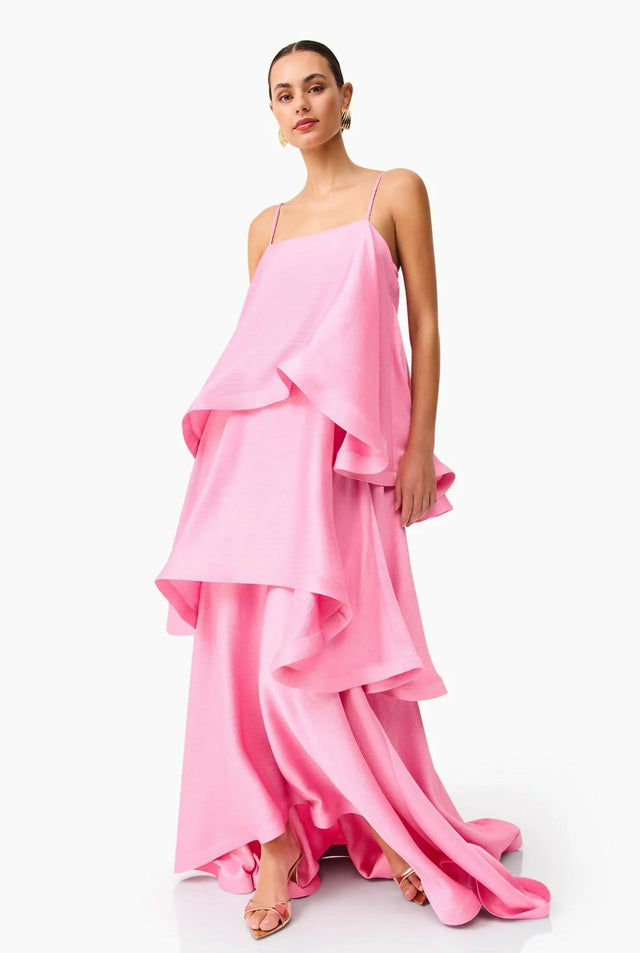 Elliatt Tilly Maxi Dress Pink Size 10 - 10 / Pink - Dresses