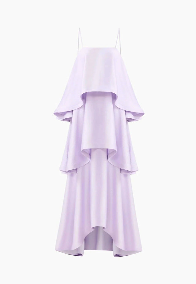 Elliatt Tilly Tiered Maxi Dress in Purple - Dresses