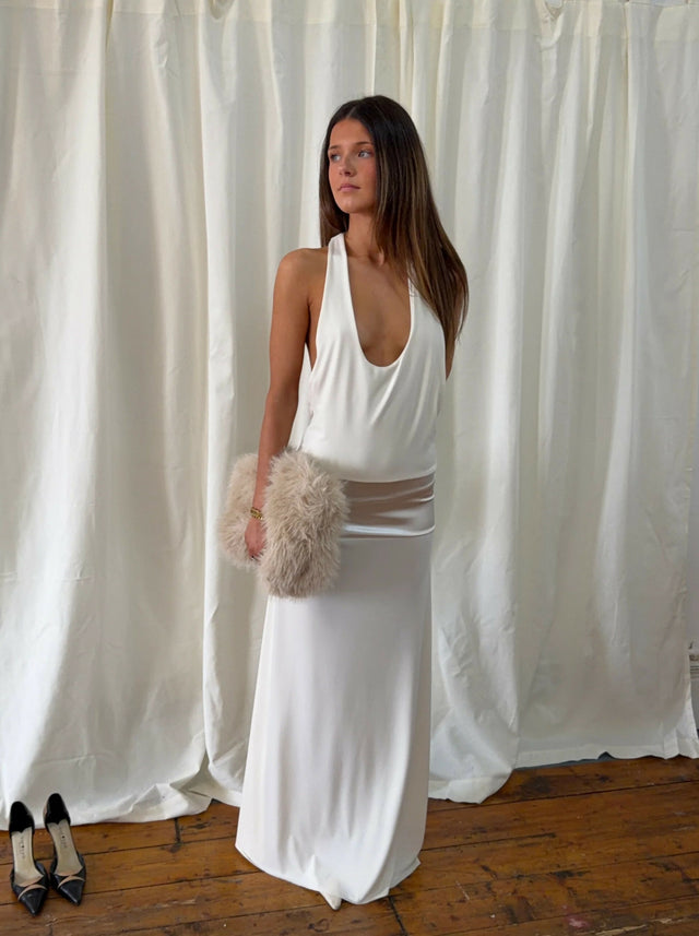 La Marie Serena Dress White