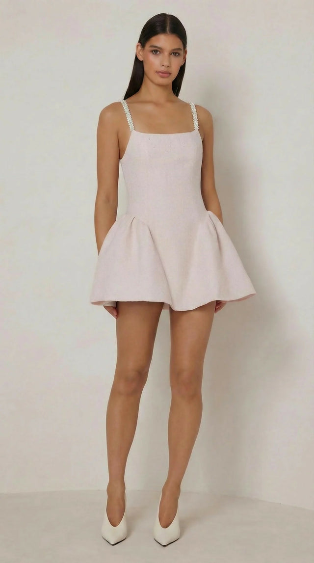 Elle Zeitoune Veda Pink Tweed