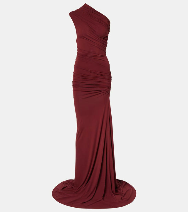 ENTIRE STUDIOS Pillar Ruched Gown - Dresses