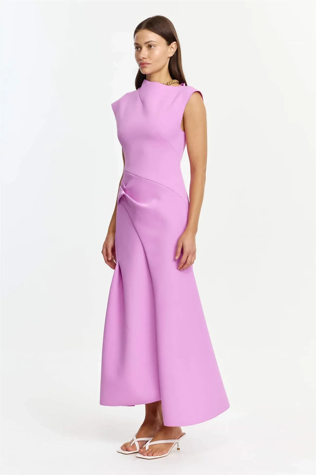 Acler Burbank Maxi Dress - Zinnia Pink