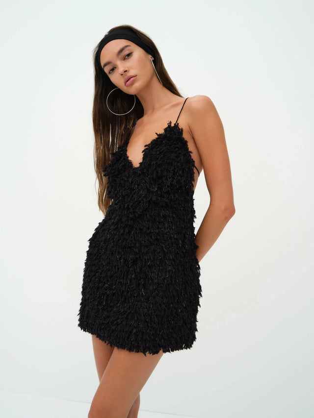 For Love and Lemons Kamara Mini Black - 8 / Black - Dresses