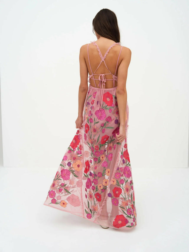 For Love and Lemons Kaylee Maxi Dress Size Small - 8 / Floral - Dresses