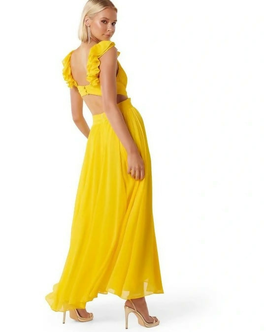 Forever New Selena Dress in Yellow - 8 / Yellow - Dresses