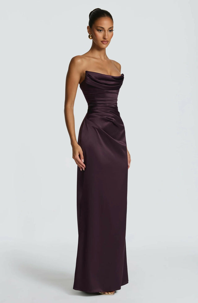 Babyboo Vessa Maxi Dress - Plum