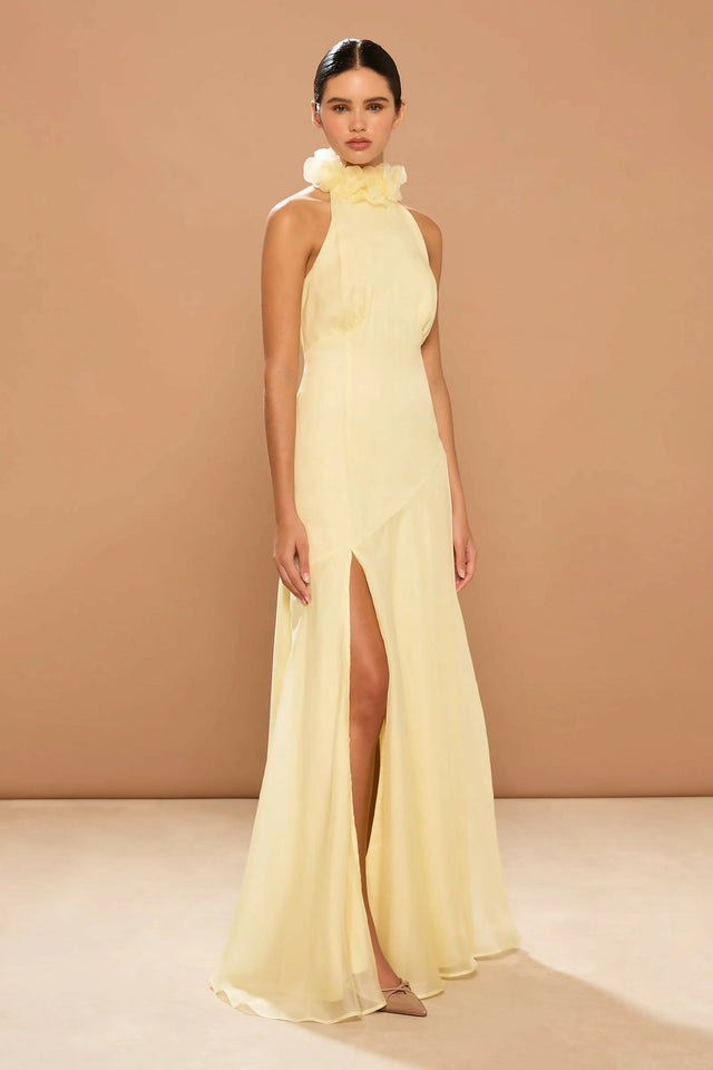 Sonya Moda Noelle Gown Butter Yellow