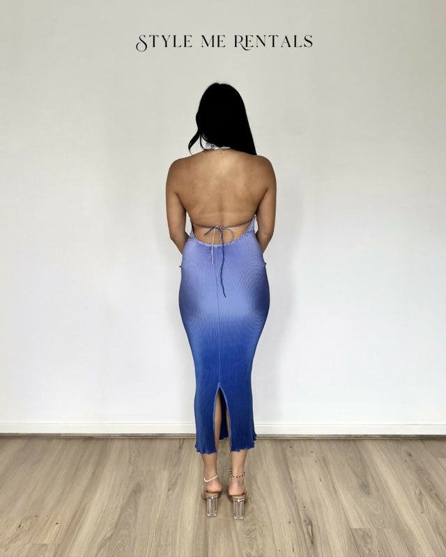 L'idée Klum Midi Dress Ocean