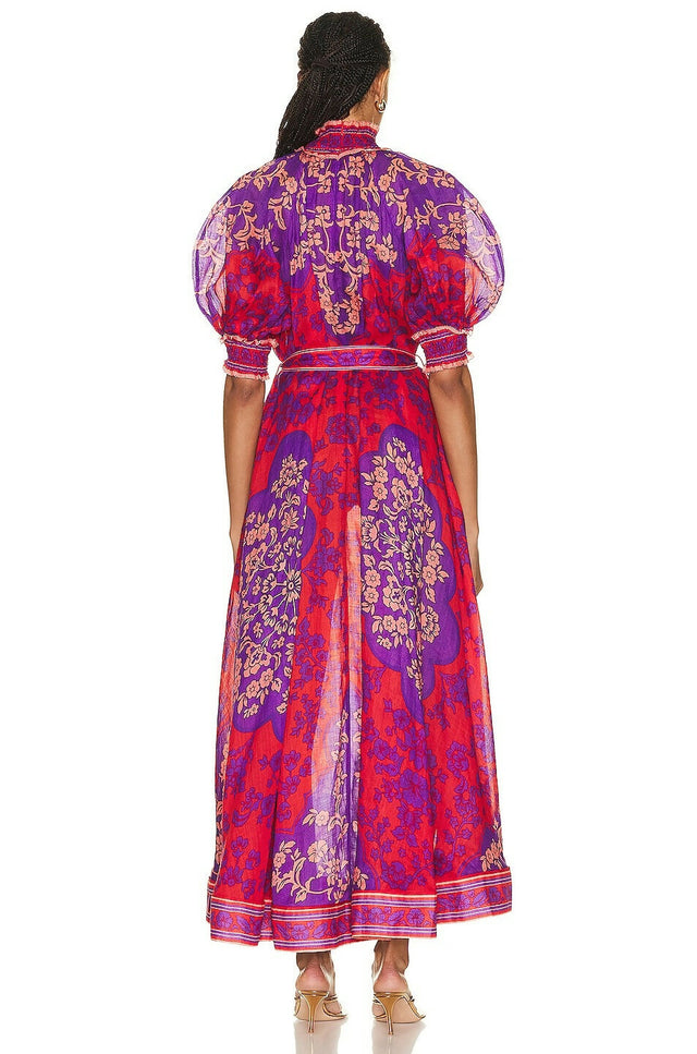 Zimmermann Raie Swing Maxi Dress