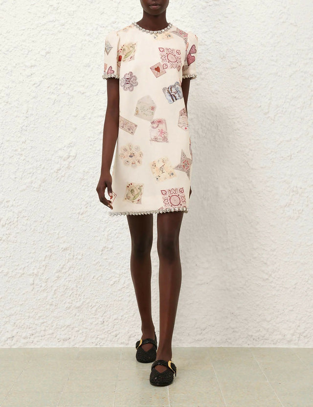 Zimmermann Hypnotic Jewelled Shift Dress