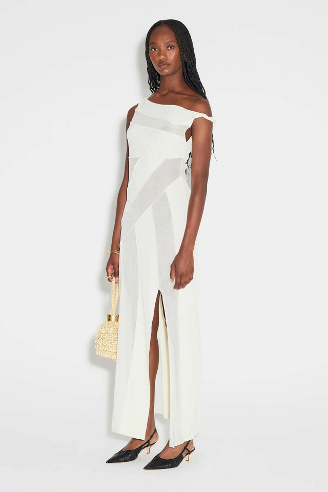 Hansen & Gretel Rawson Dress Ecru Net - 8 / Multi - Dresses