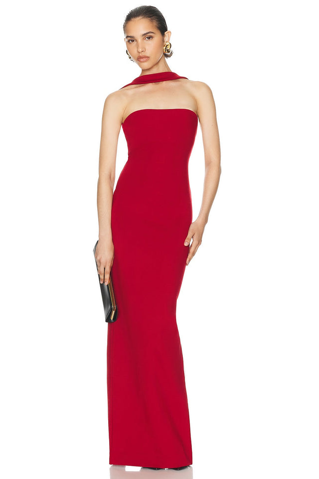 HELSA The Stephanie Dress - Red / 6 - Dresses