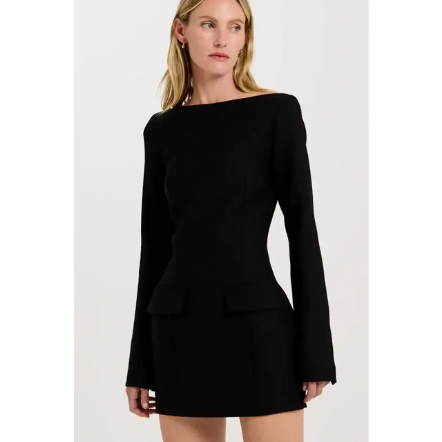 Henne Patrizia Dress - 6 / Black - Dresses