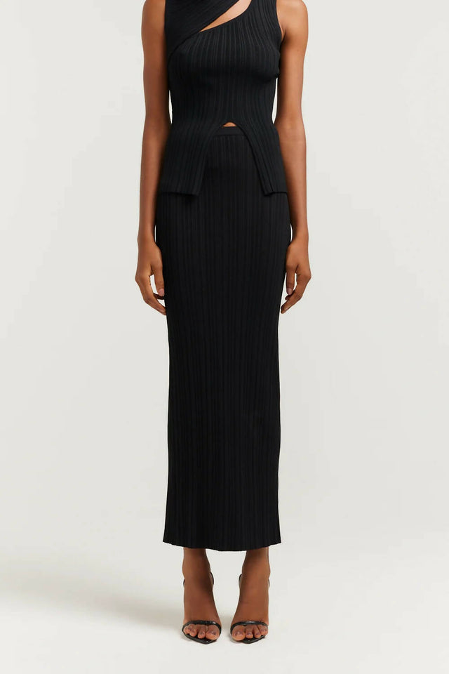 Henne Romme Skirt and Top Set - 8 / Black - Outfit Sets