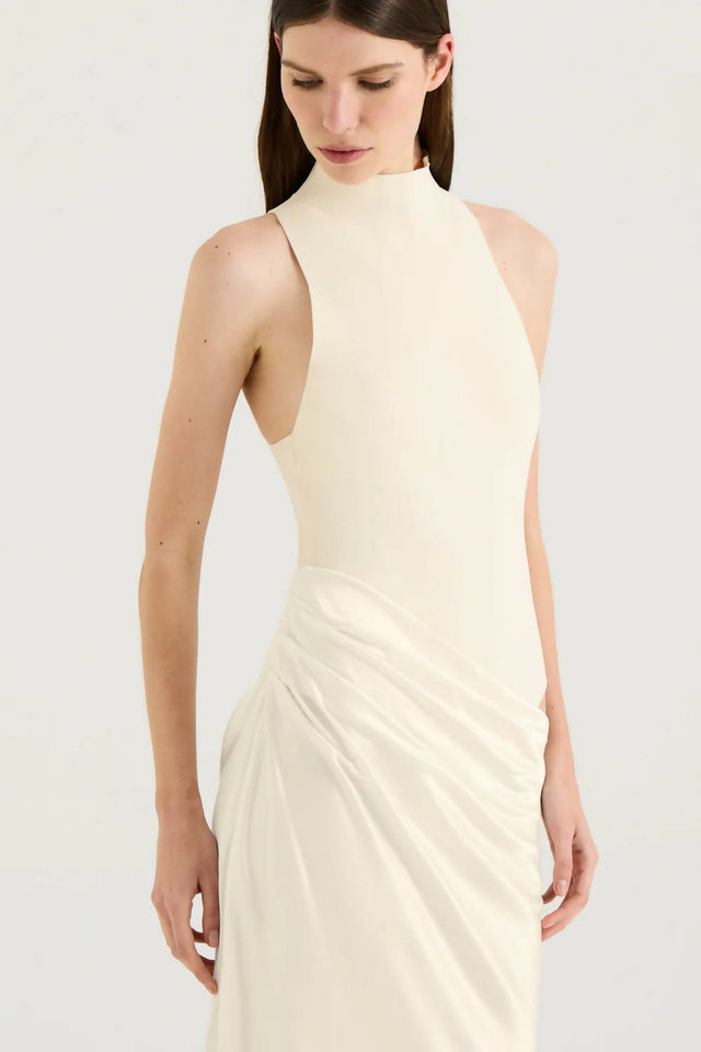 Henne Soraia Dress in Butter - Dresses