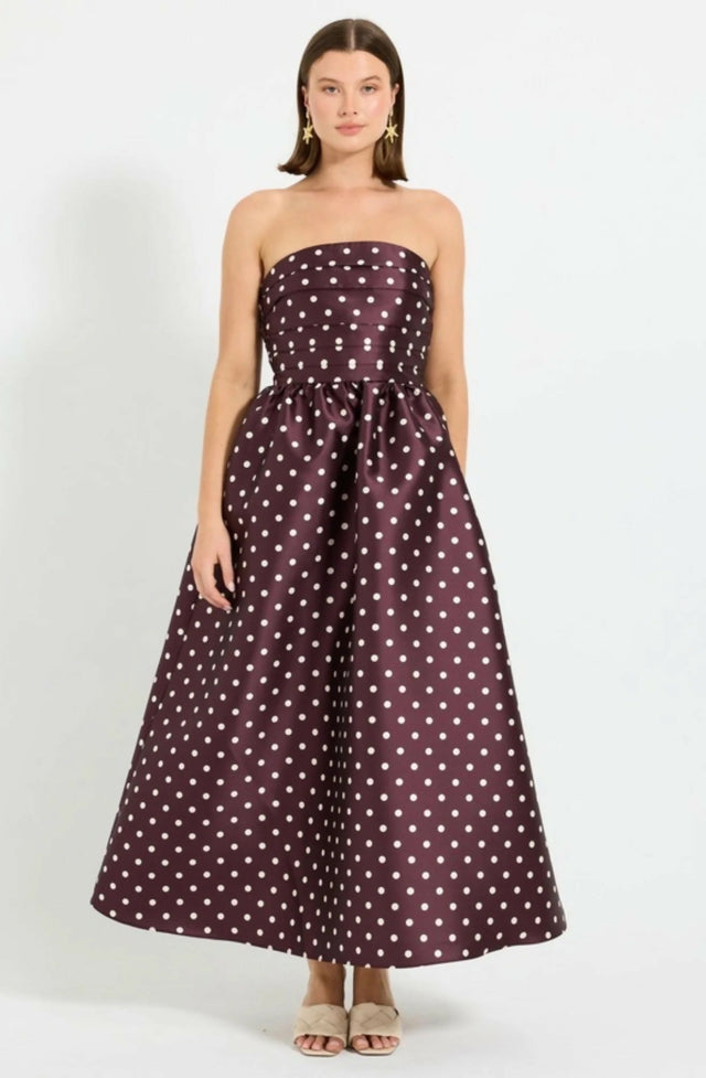 Pasduchas Alistair Strapless Midi