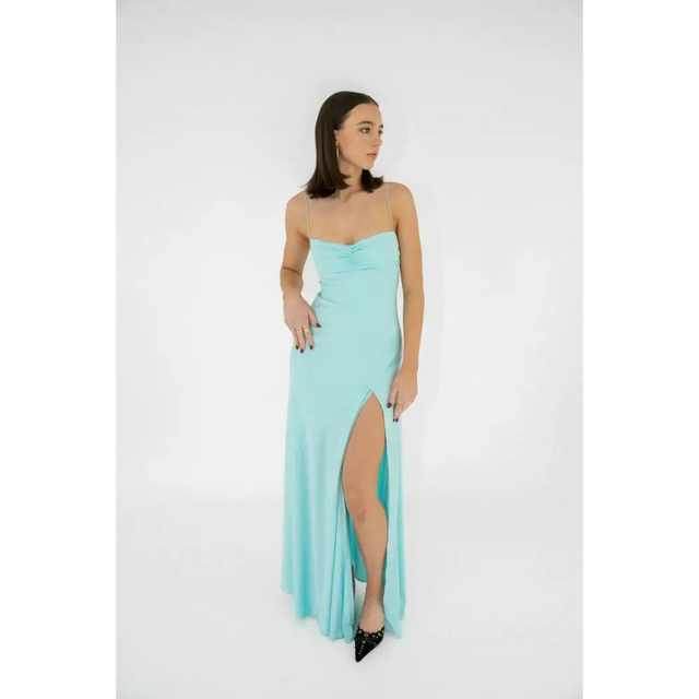 HNTR the Label Aqua Gaia Gown - Dresses