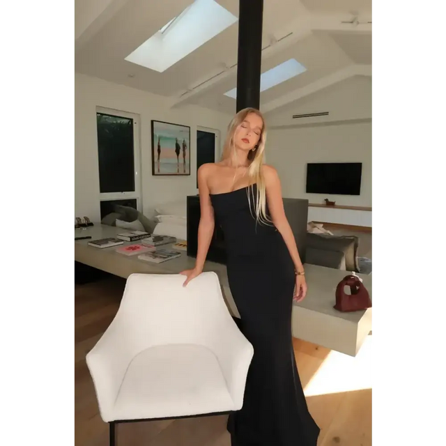 HNTR the Label Louie Gown in Black - 6 / Black - Dresses