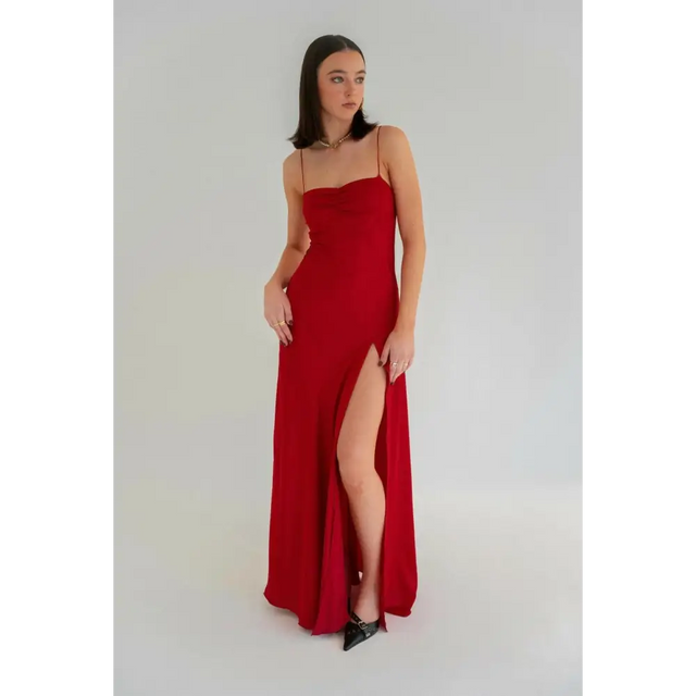 HNTR the Label WINE GAIA GOWN - Dresses